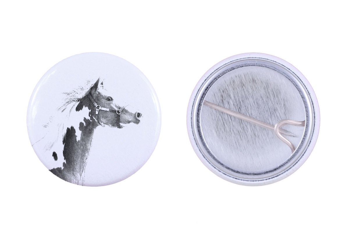 American Paint Horse - ozdoba koszuli, przypinka do torby, idealny prezent z możliwościa dodanie swojej grafiki marki Art-Dog