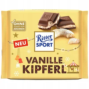 Ritter Sport Ciasteczko Waniliowe Kipferl z Niemiec - Słodkie kremy i masła - miniaturka - grafika 1