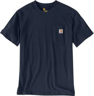 Carhartt Koszulka Carhartt Workwear Pocket S/S Navy - Koszulki męskie - miniaturka - grafika 1