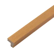 Podesty i deski tarasowe - Deska kompozytowa zakończeniowa schodowa Premium Dąb Jasny – dł. 2,8 m - miniaturka - grafika 1