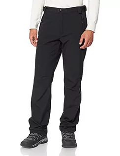 Spodnie męskie - CMP Softshell spodnie męskie, Nero, 56,3A01487-N 3A01487-N - grafika 1