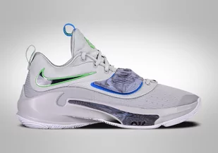 Nike Zoom Freak 3 Grey Purple Acid Green - Koszykówka - miniaturka - grafika 1