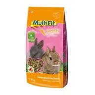 Karma dla gryzoni - MultiFit dla królików miniaturowych z marchewką 5 kg - miniaturka - grafika 1