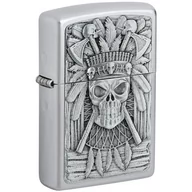 Trafika - Zapalniczka Zippo Indian Skull Benzynowa - miniaturka - grafika 1