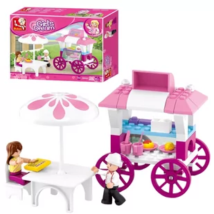 Sluban Klocki Friends Food Truck Kawiarnia 78 el - Klocki - miniaturka - grafika 1