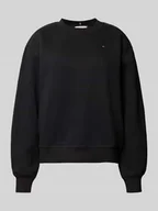 Bluzy damskie - Bluza o kroju regular fit z wyhaftowanym logo - miniaturka - grafika 1
