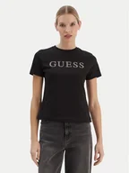 Koszulki i topy damskie - Guess T-Shirt V6RI20 J1314 Czarny Regular Fit - miniaturka - grafika 1