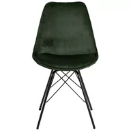 Krzesła - Actona Krzesło Do Jadalni Kaesfurt 85X48X54 Zielone - miniaturka - grafika 1