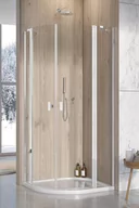 Kabiny prysznicowe - Radaway Nes PDD II 100x80 10030100-01-01L/10030080-01-01R - miniaturka - grafika 1