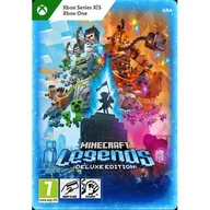 Kody i doładowania cyfrowe - E-KOD Kod aktywacyjny Gra Xbox Series Minecraft Legends - Deluxe Edition - miniaturka - grafika 1