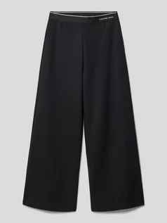 Spodnie i spodenki dla chłopców - Spodnie o luźnym kroju z mieszanki wiskozy z elastycznym pasem - grafika 1