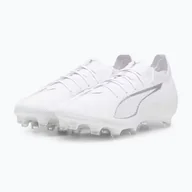 Piłka nożna - Buty piłkarskie PUMA Ultra 5 Pro FG/AG puma white/puma white WYSYŁKA W 24H 30 DNI NA ZWROT - miniaturka - grafika 1