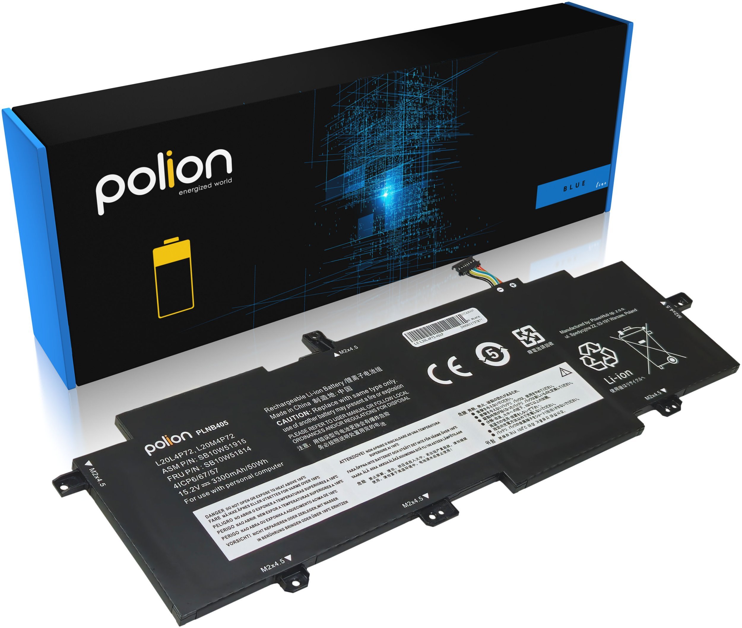 Bateria do laptopa LENOVO L20L4P72 ThinkPad T14s G2 Gen 2 3300mAh