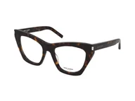 Okulary korekcyjne, oprawki, szkła - Saint Laurent SL 214 Kate OPT 002 - miniaturka - grafika 1