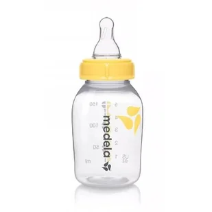 Medela Butelka ze smoczkiem - 150ml, 0-3m, wolny przepływ - Butelki dla niemowląt - miniaturka - grafika 1