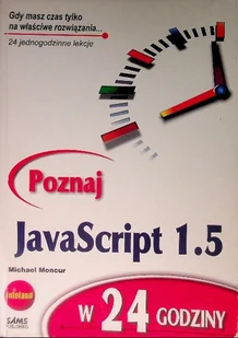 POZNAJ JAVASCRIPT 1.3 W 24 GOD - Aplikacje biurowe - miniaturka - grafika 1