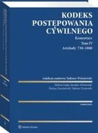 Prawo - Kodeks postępowania cywilnego. Komentarz. Tom IV. Artykuły 7301088 [PRZEDSPRZEDAŻ] - miniaturka - grafika 1