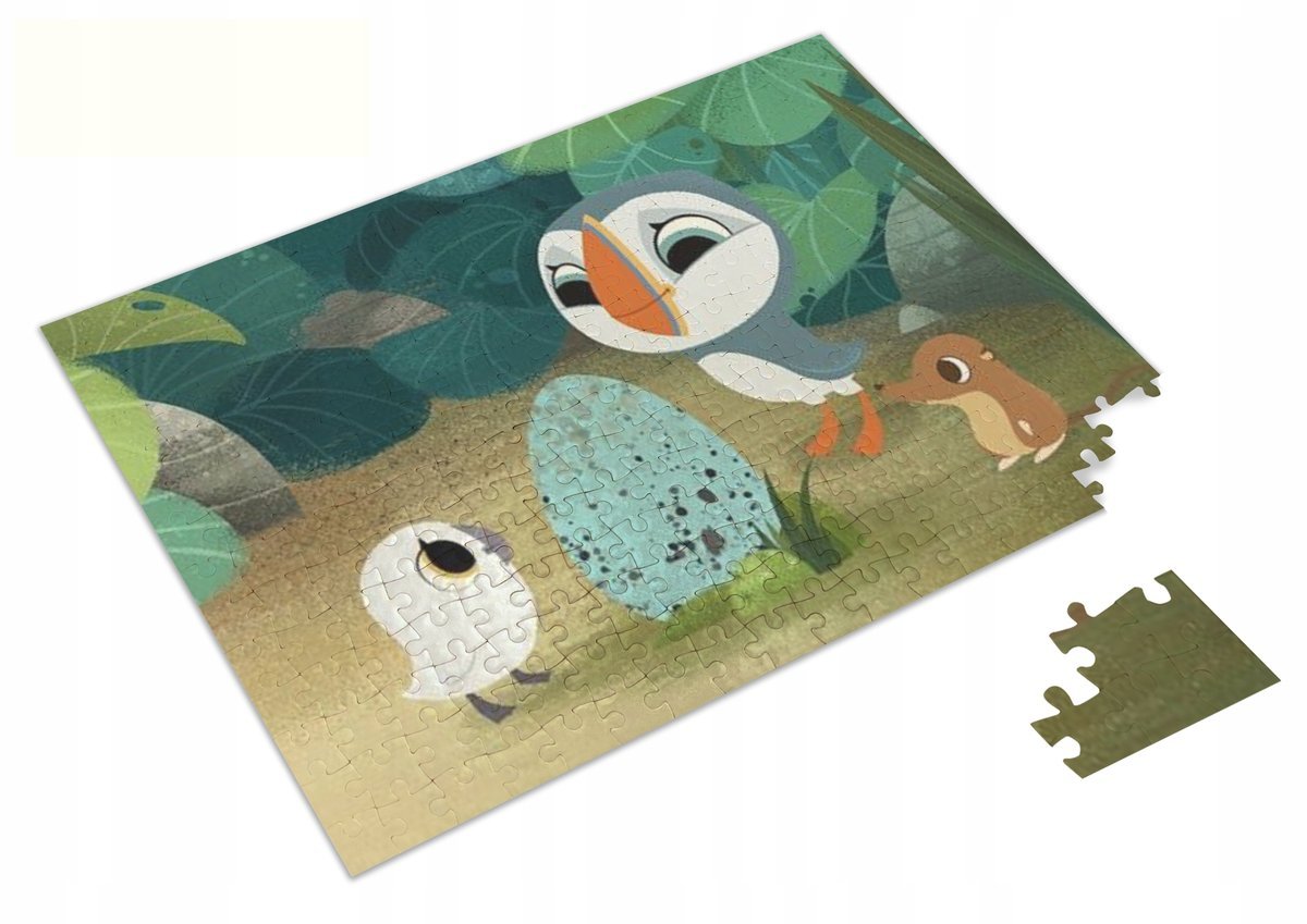 Puzzle Wyspa Puffinów Puffin Rock + Imię pudełko A3 252 el. #5