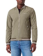 Kurtki męskie - Bestseller A/S Męska kurtka bomberka Jorsplash Rush Bomberka, Dusty Olive, XL, Dusty Olive - miniaturka - grafika 1