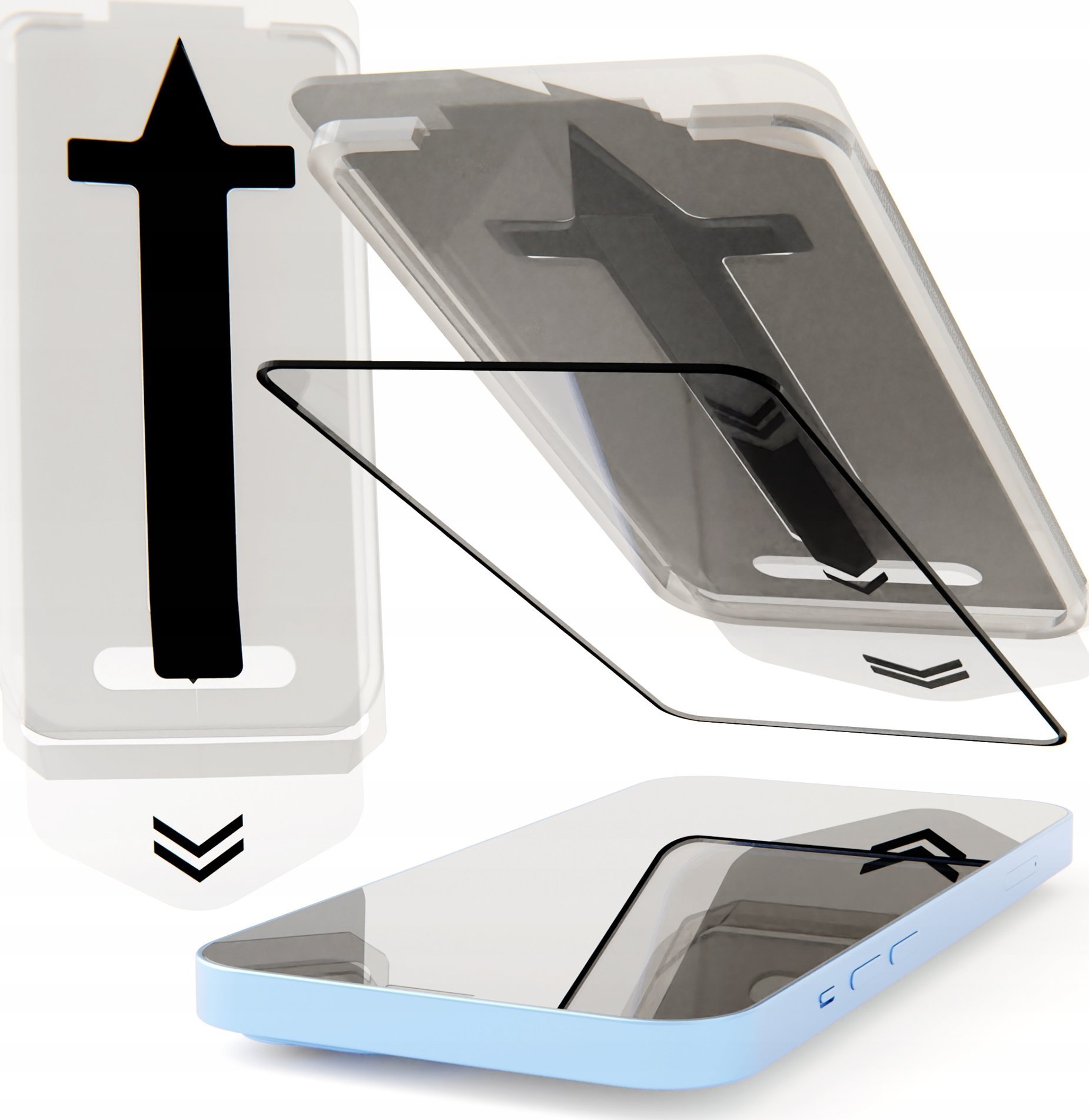 Hello Case SZKŁO DO IPHONE 11 / XR HARTOWANE MAGIC GLASS. EZ-FIT 9H Ramka