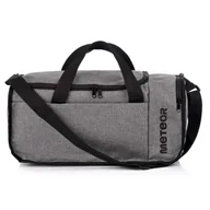 Torby sportowe - Torba fitness Meteor Nanuq (kolor Szary/Srebrny) - miniaturka - grafika 1