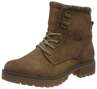 Kozaki damskie - TOM TAILOR 9091006 półdługie kozaki, brązowy - Sand - 38 EU - miniaturka - grafika 1