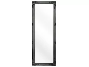 Beliani Lustro ścienne 50 x 130 cm czarne FOUGERES - Lustra - miniaturka - grafika 1