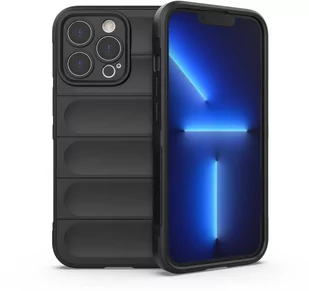 Magic Shield Case etui do iPhone 13 Pro elastyczny pancerny pokrowiec czarny - Etui i futerały do telefonów Magic Shield Case etui do iPhone 13 Pro elastyczny pancerny pokrowiec czarny - Etui i futerały do telefonów - miniaturka - grafika 1