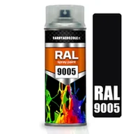 Chemia warsztatowa - Lakier Spray Akrylowy Ral 9005 Pół Mat Czarny - miniaturka - grafika 1