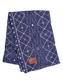 Apaszki i szaliki damskie - Buff Szal w kolorze granatowym - 175 x 66 cm - miniaturka - grafika 1