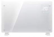 Grzejniki pokojowe - Grzejnik konwektorowy stojący szklany 2000W z pilotem GERMINA - miniaturka - grafika 1