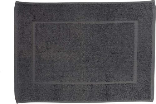 Dywanik łazienkowy Comfort ciemnoszary 50x70 cm - bawełna