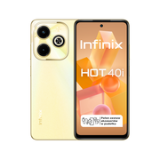 Telefony komórkowe - Infinix Hot 40i 8/256GB Żółty - miniaturka - grafika 1