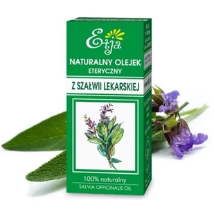 Etja Olejek eteryczny naturalny - z Szałwii Lekarskiej 10ml 71ETJOLTSZ - Olejki do ciała i włosów - miniaturka - grafika 2