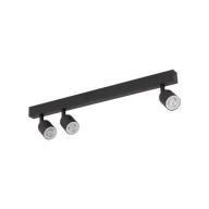 Lampy sufitowe - Top lampa sufitowa (spot) 3-punktowa czarna 4762 - miniaturka - grafika 1