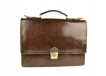 Barberinis aktówka skóra naturalna licowa - mężczyzna