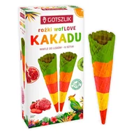 Dodatki do ciast w proszku - Wafle do lodów rożki waflove kakadu 110 g (6 sztuk) - miniaturka - grafika 1