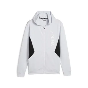 Bluza Sportowa Męska Puma Fit Double Knit Fz - Bluzy sportowe męskie - miniaturka - grafika 1