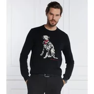 Swetry męskie - POLO RALPH LAUREN Kaszmirowy sweter | Regular Fit - miniaturka - grafika 1