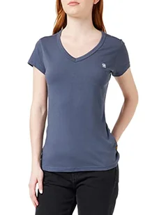 G-STAR RAW Eyben Slim T-shirt damski, Niebieski (Fantem Blue 4107-863), M - Koszulki i topy damskie - miniaturka - grafika 1