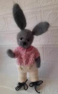 Zajączek Bogdan - Maskotki i pluszaki - miniaturka - grafika 1