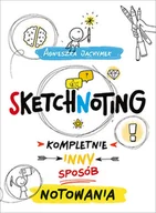 Literatura popularno naukowa dla młodzieży - Sketchnoting Kompletnie inny sposób notowania - miniaturka - grafika 1