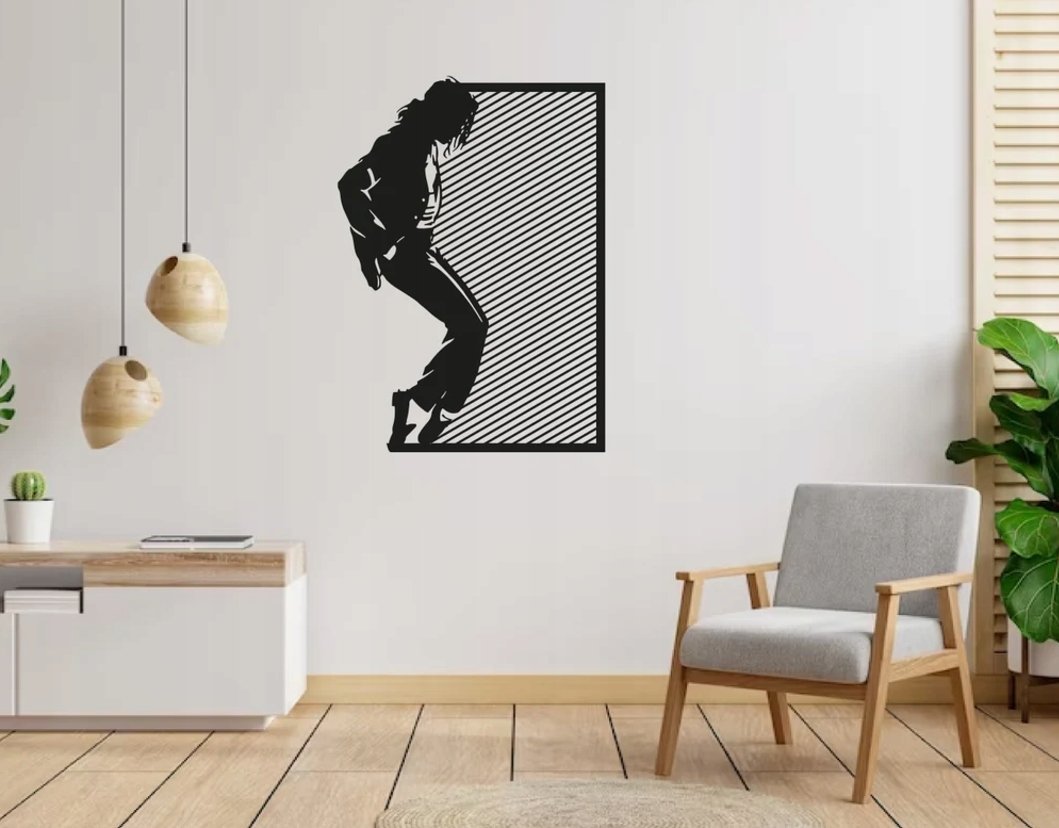 DEKORACJA ścienna Obraz wzór MICHAEL JACKSON