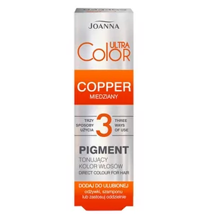 Joanna Ultra Pigment Tonujący Miedziany 100 ML - Farby do włosów i szampony koloryzujące - miniaturka - grafika 1
