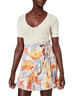 Spódnice - Pieces Damska spódnica 100% wiskoza LENZINGECOVERO, PCSUUNA HW D2D BC, Hellblau - miniaturka - grafika 1