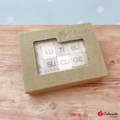 Pomoce naukowe - Klocki edukacyjne - Sylaby otwarte (duże litery) - Colorado - miniaturka - grafika 1