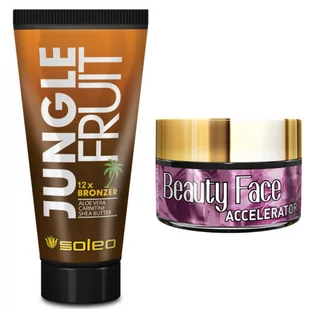 Soleo Jungle Fruit + Słoiczek Beauty Face - Balsamy i kremy do opalania - miniaturka - grafika 1