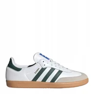 Trampki męskie - Tenisówki męskie skórzane adidas Samba Og Collegiate - miniaturka - grafika 1