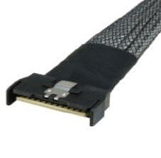 Supermicro Kabel CBL-MCIO-1339M5R MCIO x8 STR auf MCIO x8 RA 39cm