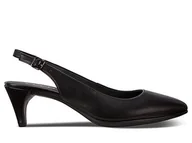 Czółenka - ECCO SHAPE 45 Czółenka damskie czarne skóra 35 - miniaturka - grafika 1